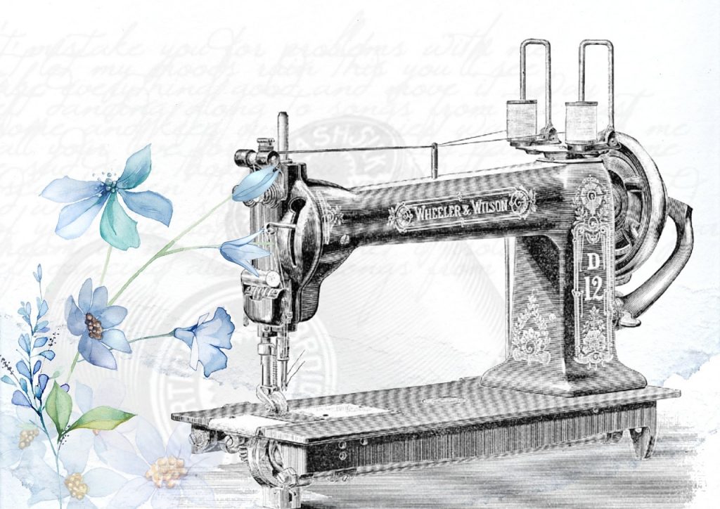 coser hamaca con máquina de coser